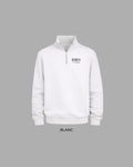 Quarter-Zip Blanc
