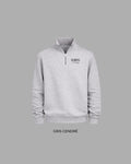 Quarter-Zip Gris Cendrée